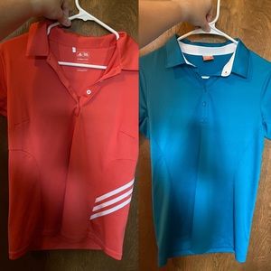 Puma and Adidas Women’s Golf tees